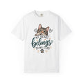My Heart Belongs to My Cats | Cat Lover Comfort Colors® Tee