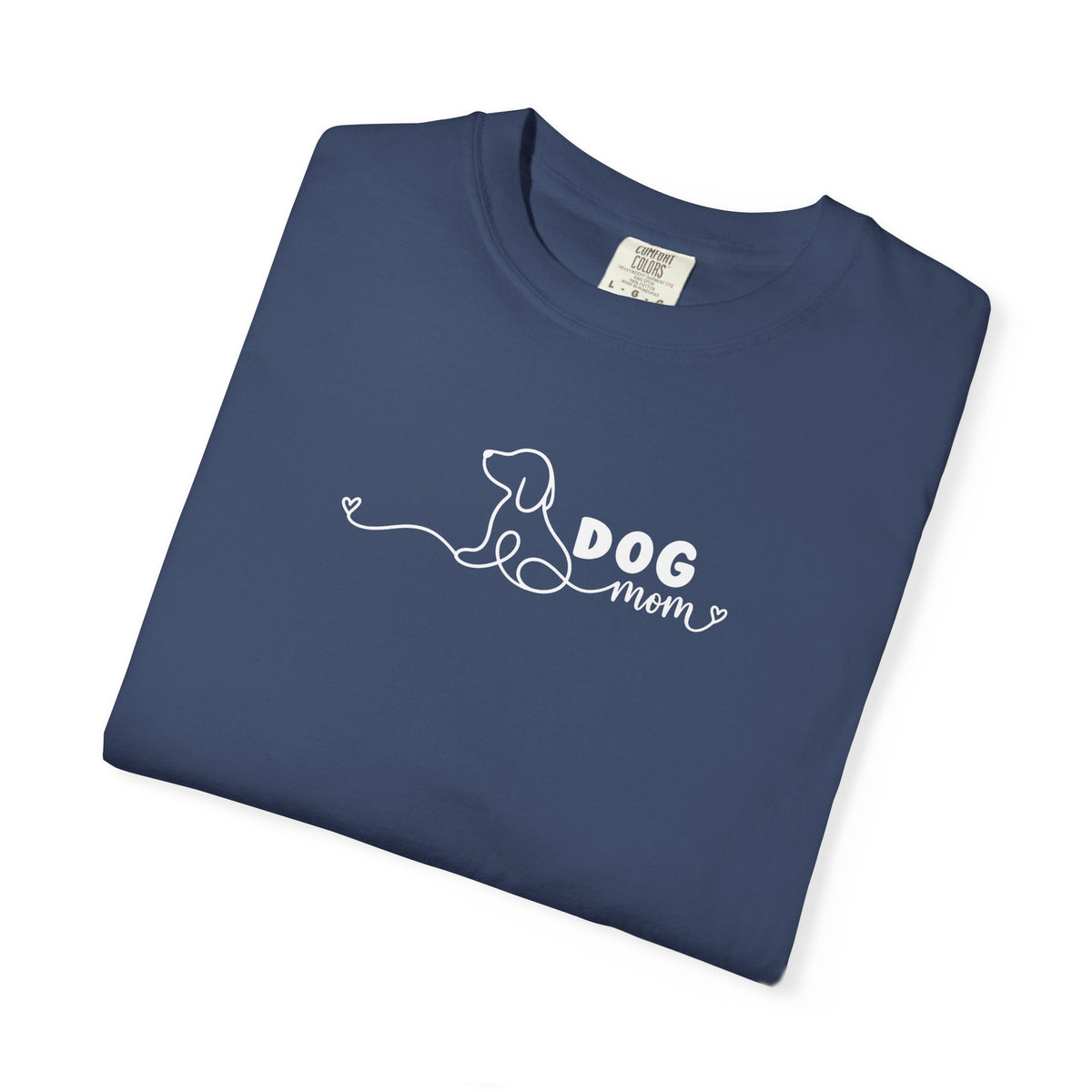Minimalist Dog Mom Tee | Simple Dog Lover Shirt