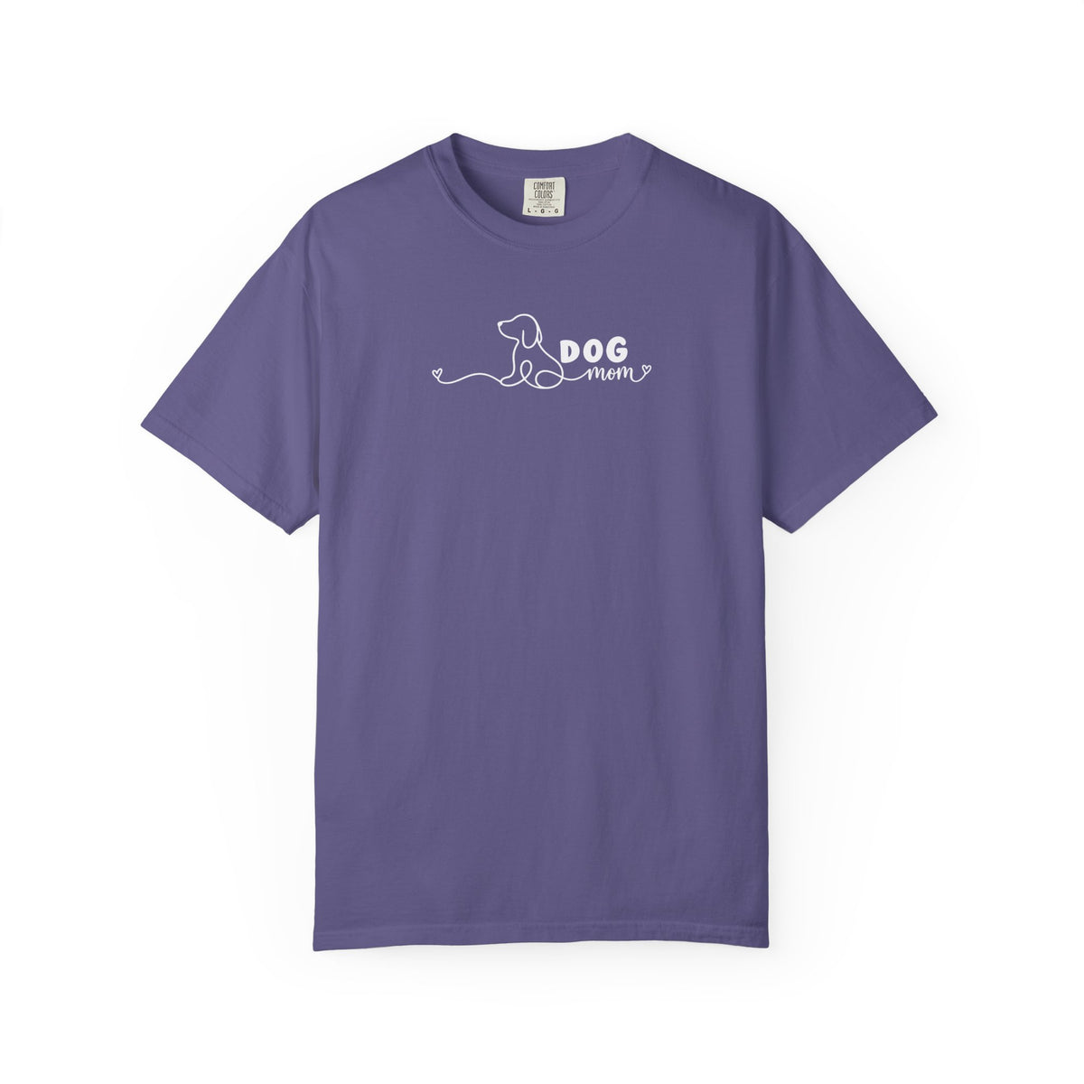 Minimalist Dog Mom Tee | Simple Dog Lover Shirt