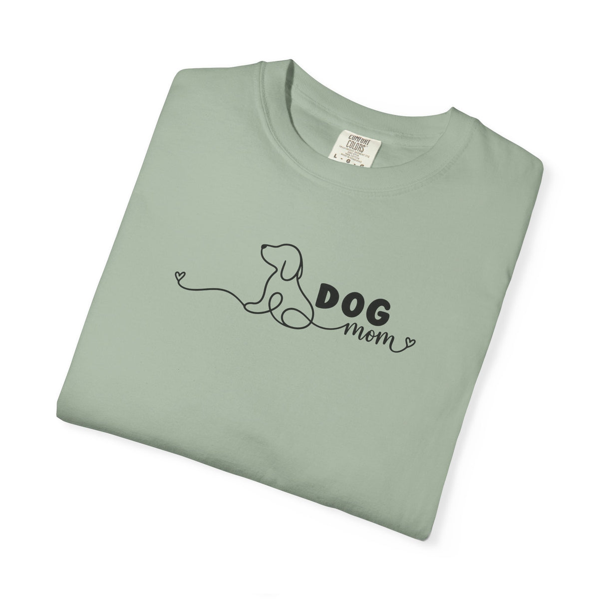Minimalist Dog Mom Tee | Simple Dog Lover Shirt