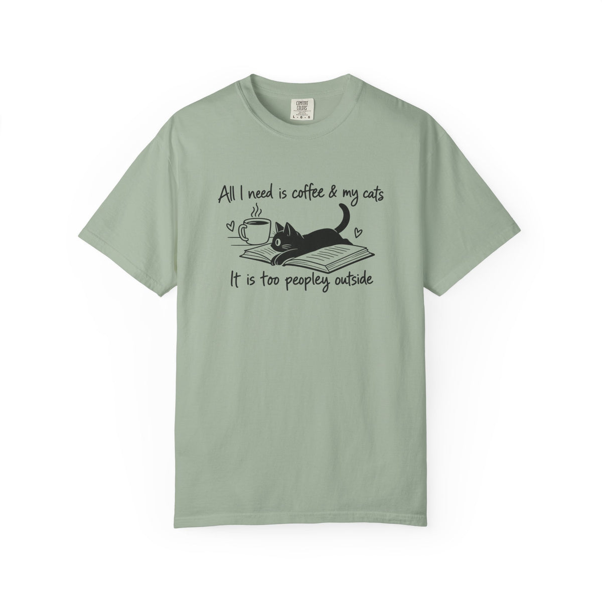 All I Need Is Coffee and My Cats | Funny Cat Lover Tee