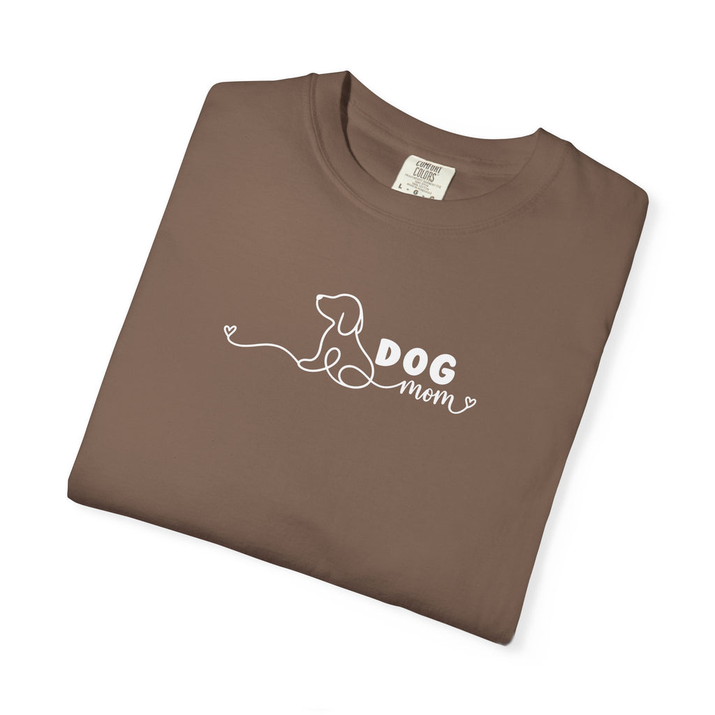 Minimalist Dog Mom Tee | Simple Dog Lover Shirt