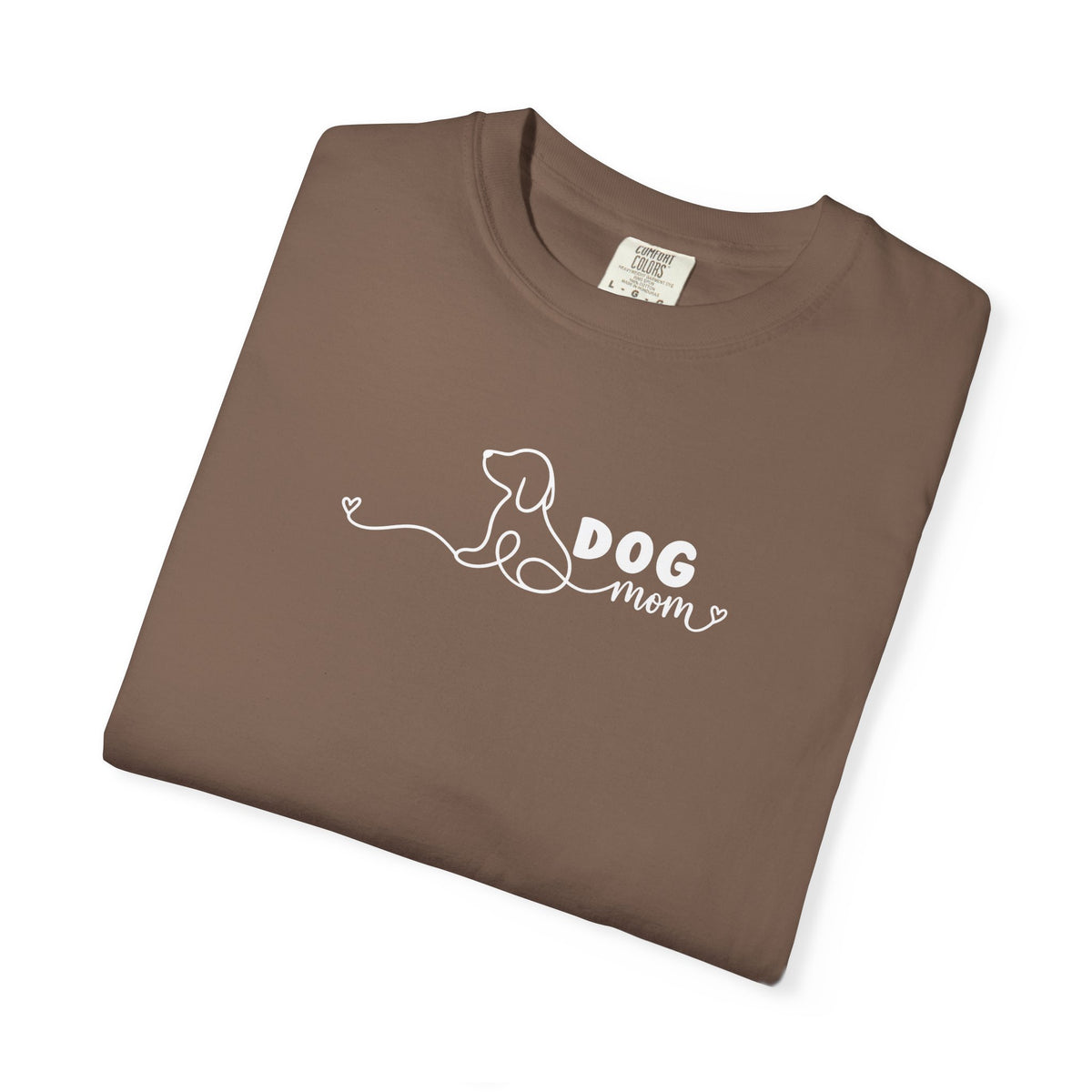 Minimalist Dog Mom Tee | Simple Dog Lover Shirt
