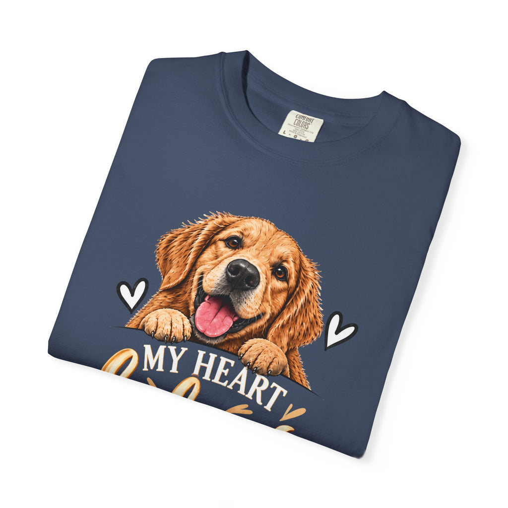 My Heart Belongs to My Dog | Dog Lover Graphic Tee