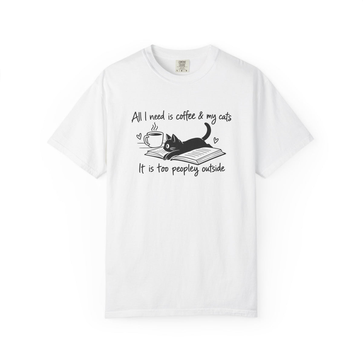All I Need Is Coffee and My Cats | Funny Cat Lover Tee