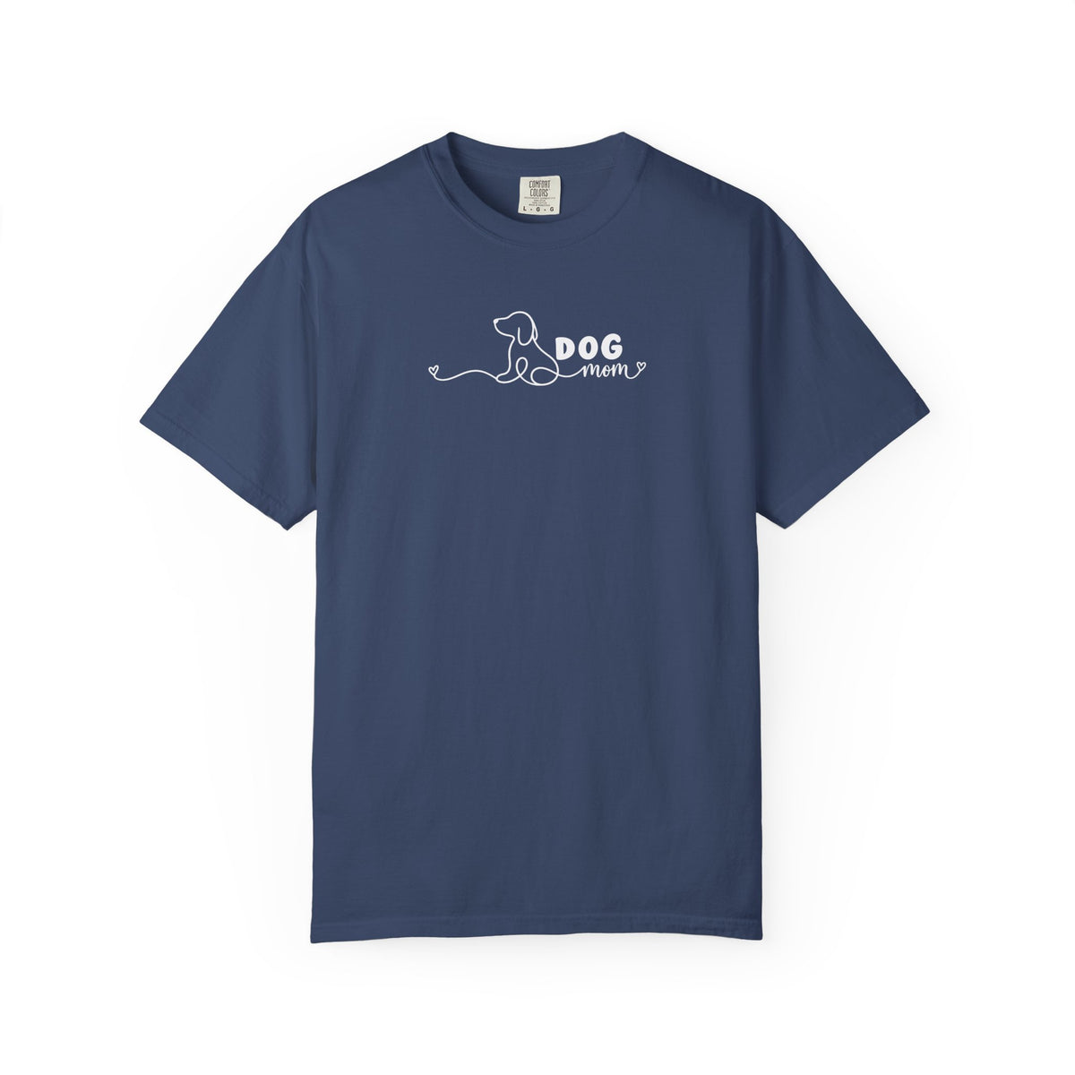 Minimalist Dog Mom Tee | Simple Dog Lover Shirt
