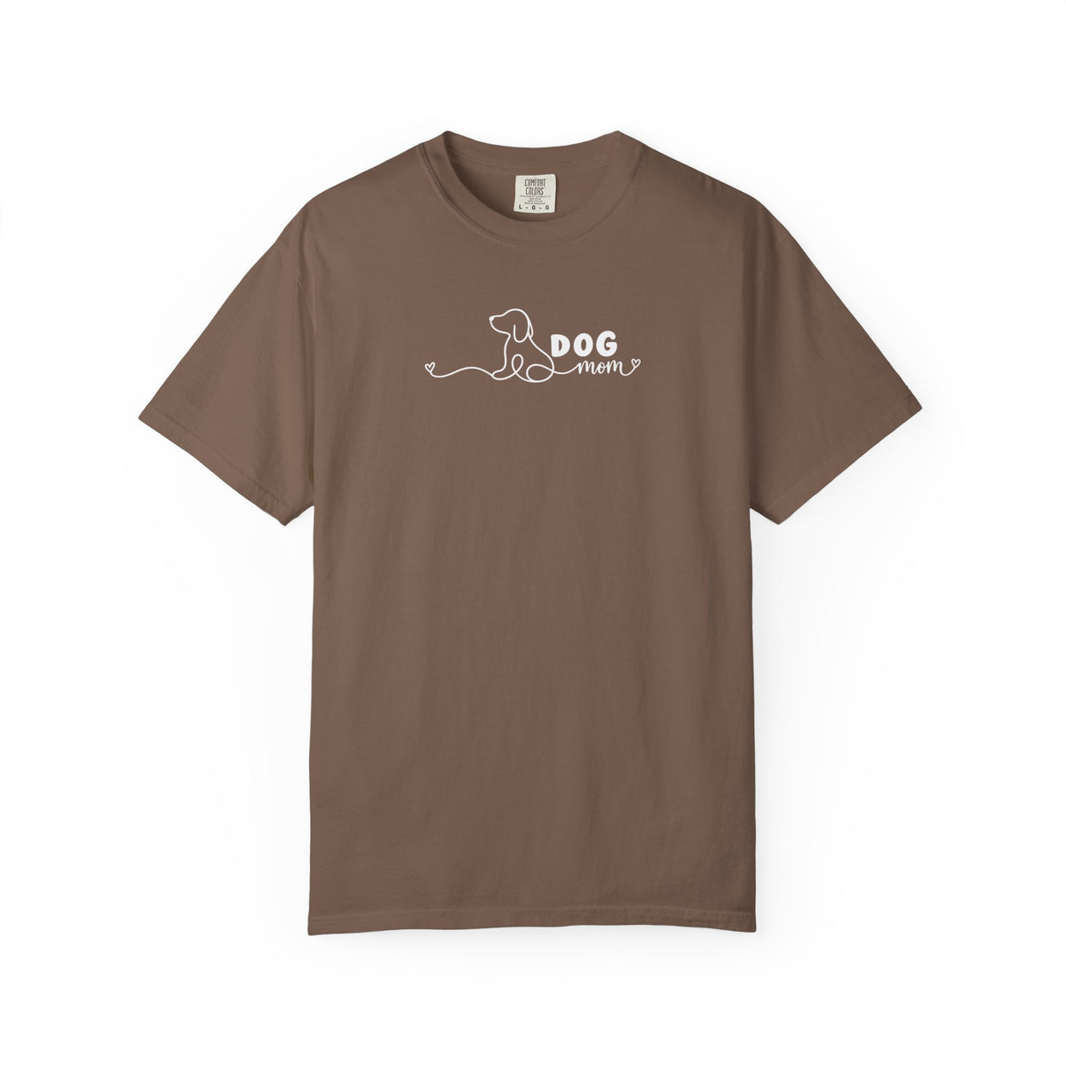 Minimalist Dog Mom Tee | Simple Dog Lover Shirt
