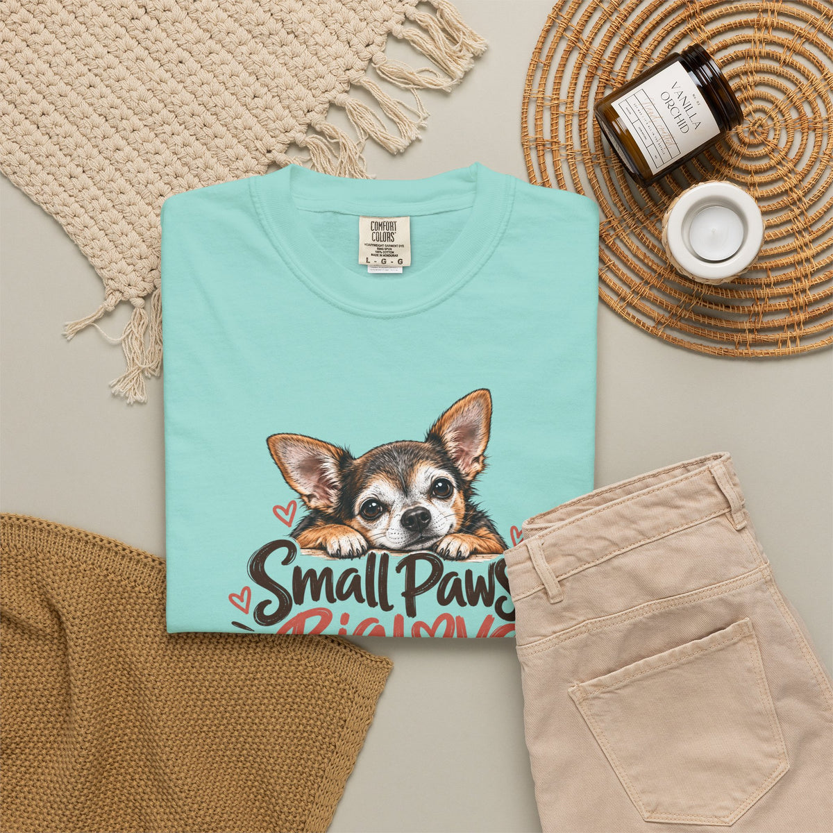 Small Paws. Big Love. | Senior Chihuahua Tee