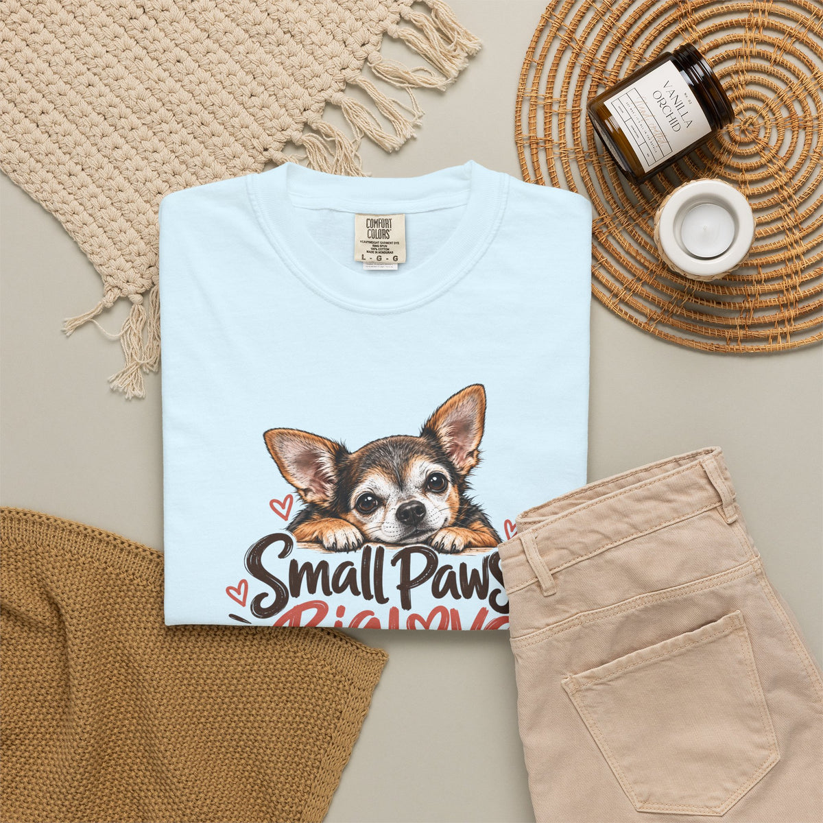 Small Paws. Big Love. | Senior Chihuahua Tee