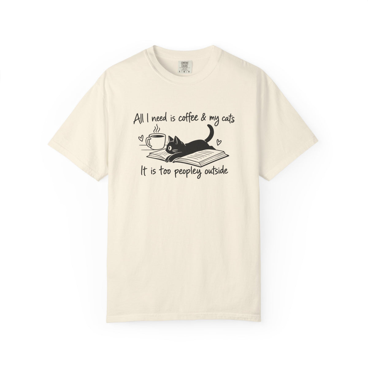 All I Need Is Coffee and My Cats | Funny Cat Lover Tee