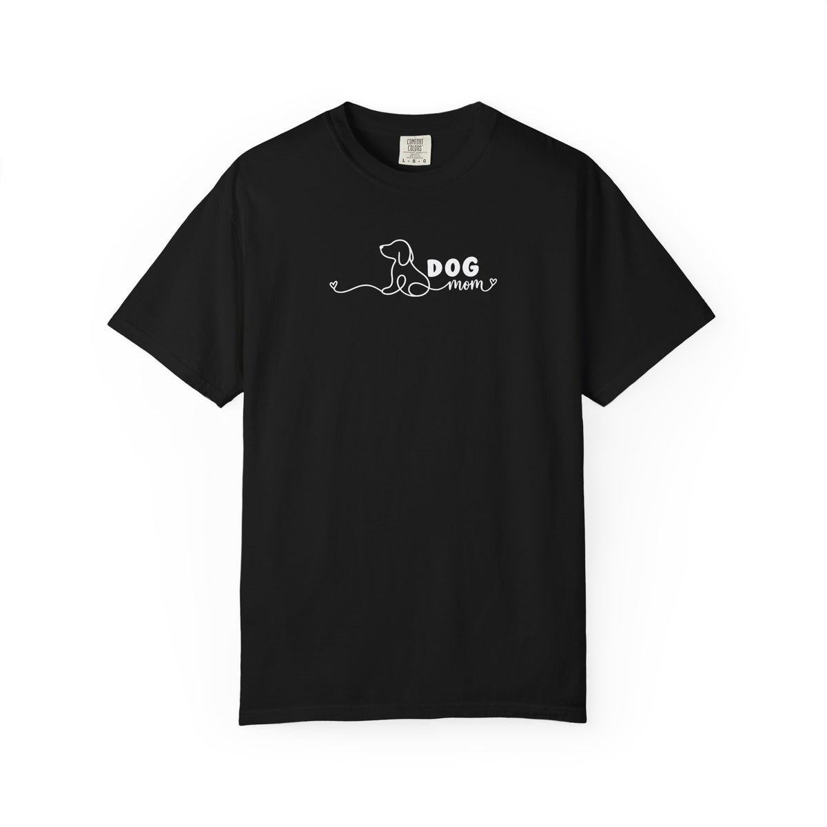 Minimalist Dog Mom Tee | Simple Dog Lover Shirt