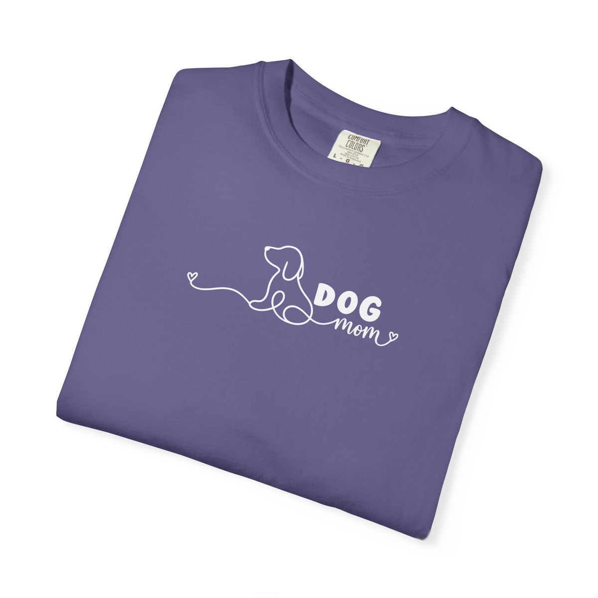 Minimalist Dog Mom Tee | Simple Dog Lover Shirt