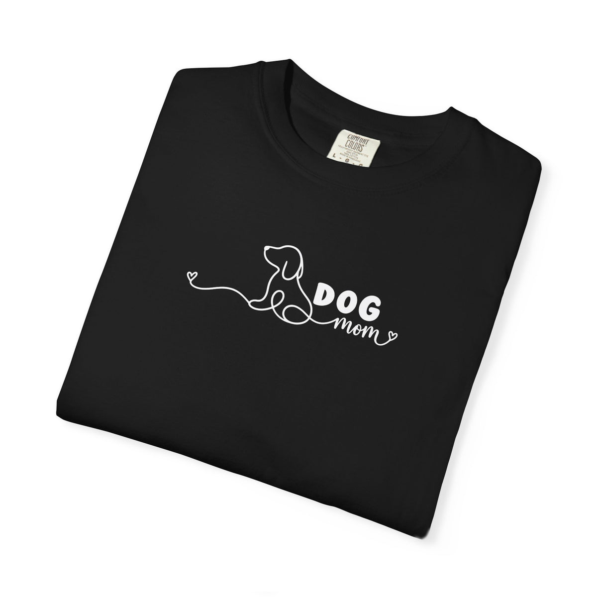 Minimalist Dog Mom Tee | Simple Dog Lover Shirt