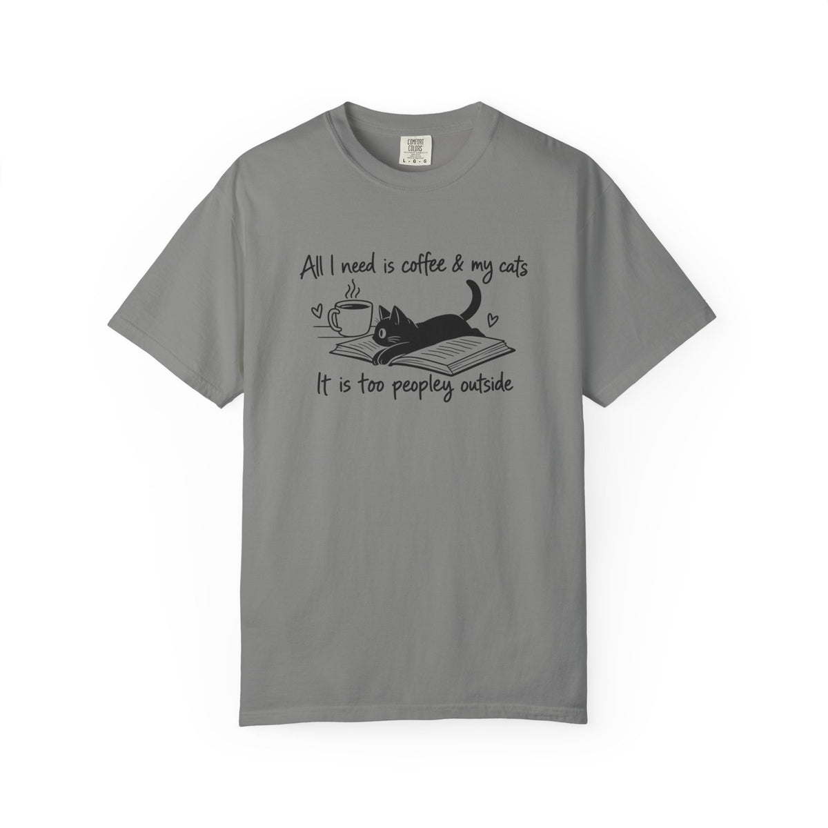 All I Need Is Coffee and My Cats | Funny Cat Lover Tee