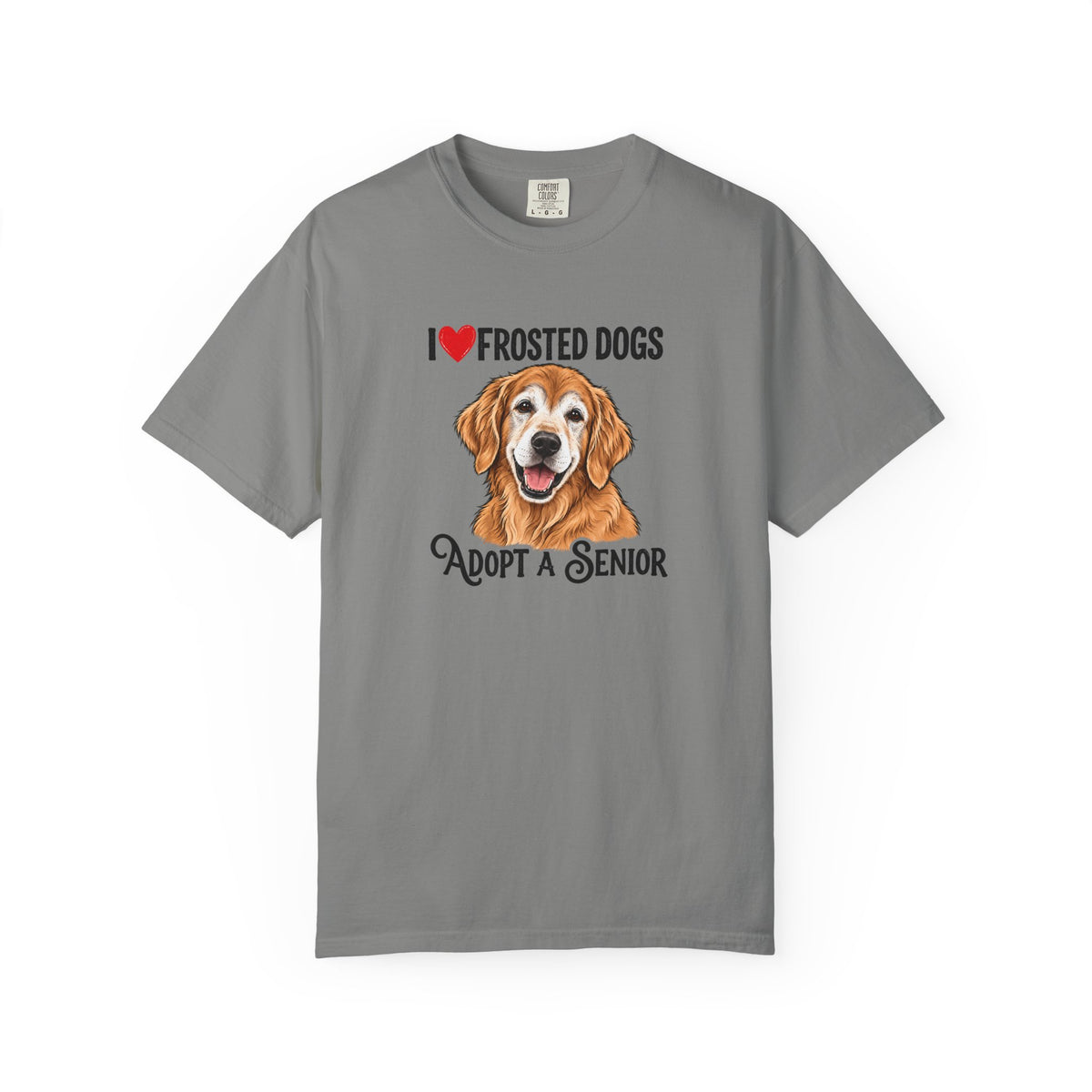 I Love Frosted Dogs. Adopt a Senior. | Senior Dog Tee
