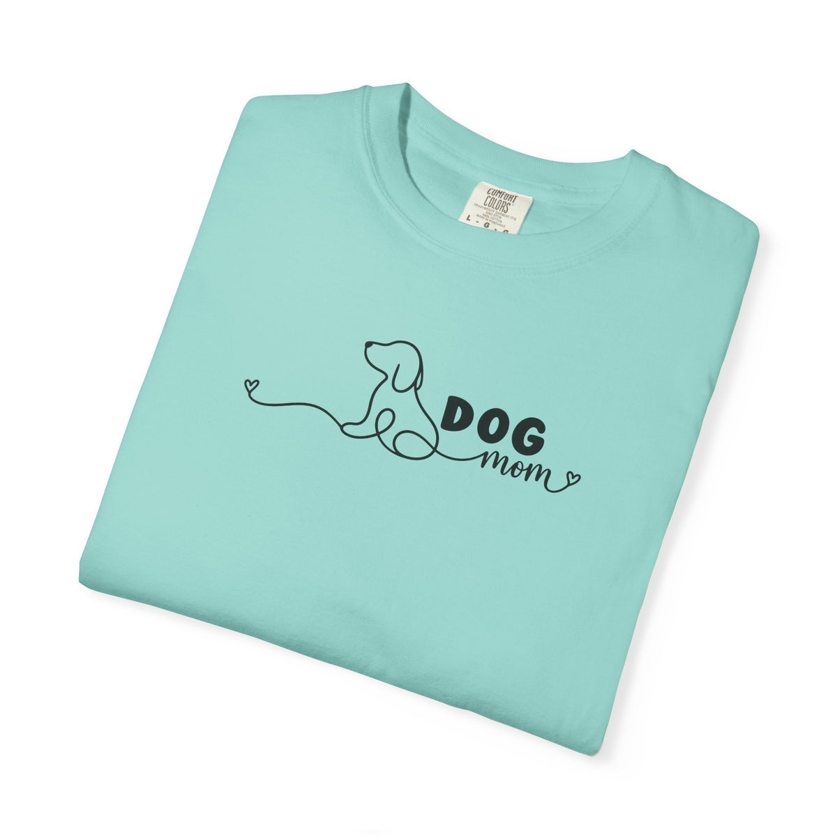 Minimalist Dog Mom Tee | Simple Dog Lover Shirt