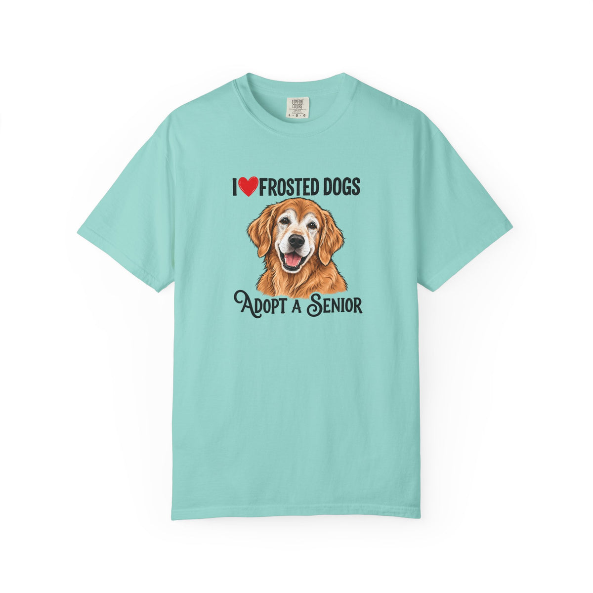 I Love Frosted Dogs. Adopt a Senior. | Senior Dog Tee