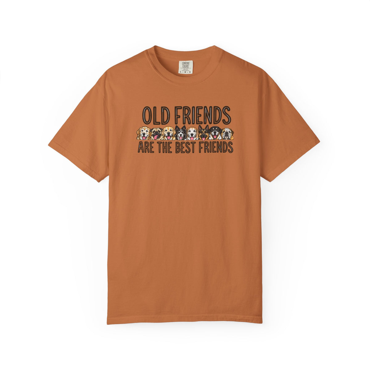 Old Friends Are the Best Friends | Senior Dog Tee
