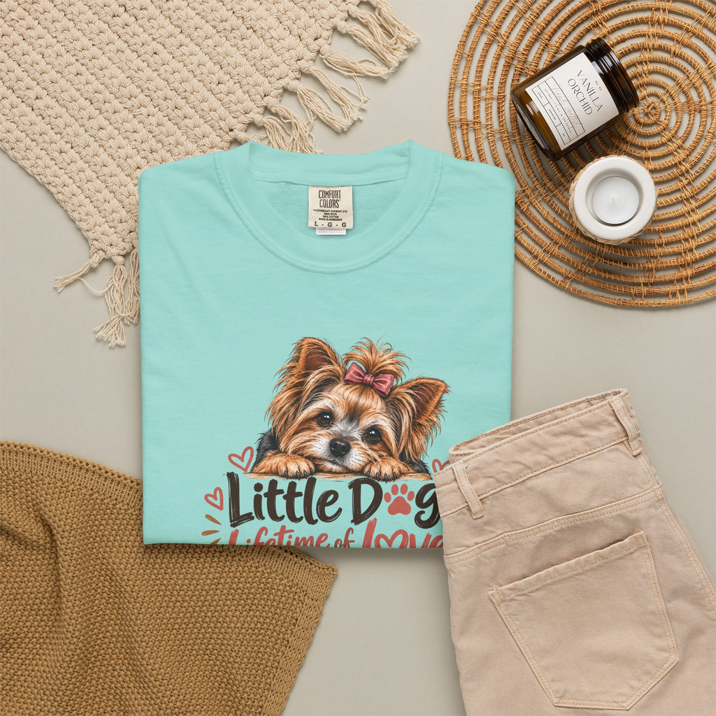 Little Dog. Lifetime of Love. | Yorkie Tee