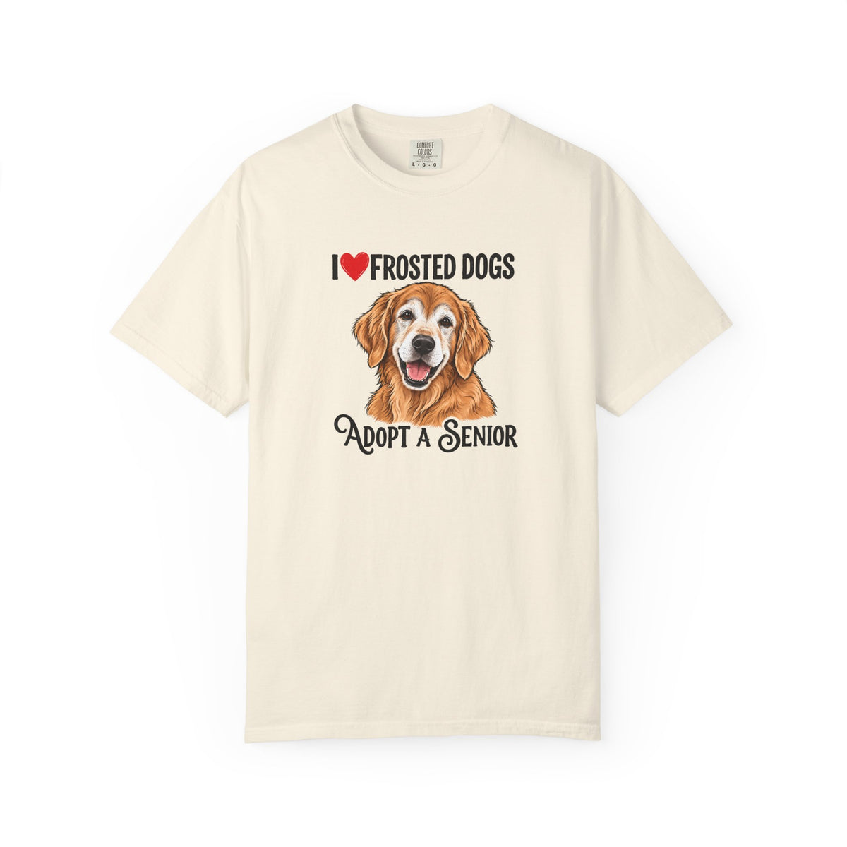 I Love Frosted Dogs. Adopt a Senior. | Senior Dog Tee