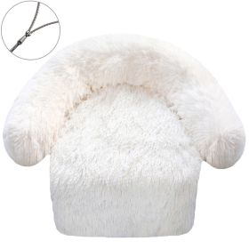 Zipper Dismantling And Washing Style Plush Dog Kennel Plush Blanket Pet Litter Sofa