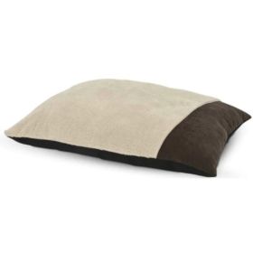 Aspen Pet Corduroy Accent Pillow Pet Bed - 36"L x 27"W  x 6"H (Assorted Colors)