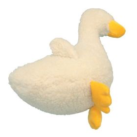 Spot Fleece Dog Toy Duck Natural 13 in