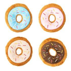 Spot Tasty Donuts Dog Toy Assorted 5 in