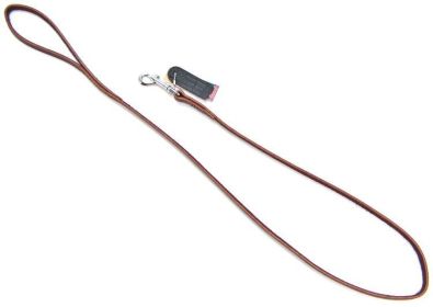 Circle T Latigo Leather Lead (size: 4' Long x 3/8" Wide)